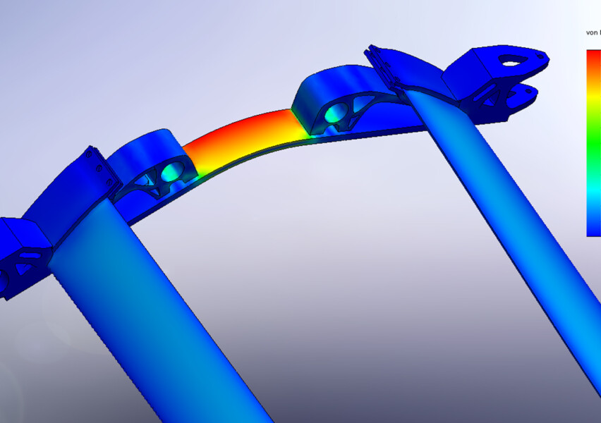 Finite Element Analysis is a powerful tool that can simulate the material and design characteristics of parts under stress to identify weak points without having to 3D print them first.