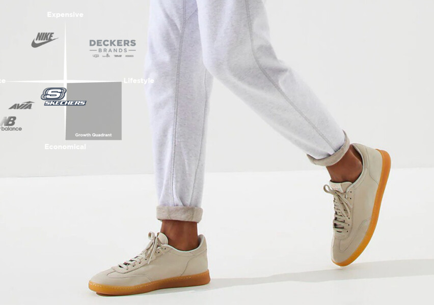 The US and global market for shoes is a mature saturated market where Skechers has positioned itself as an affordable, fashionable and functional shoe brand. By doubling down on the brand combination of affordability and lifestyle, Relaxed Fit has an opportunity for market growth.