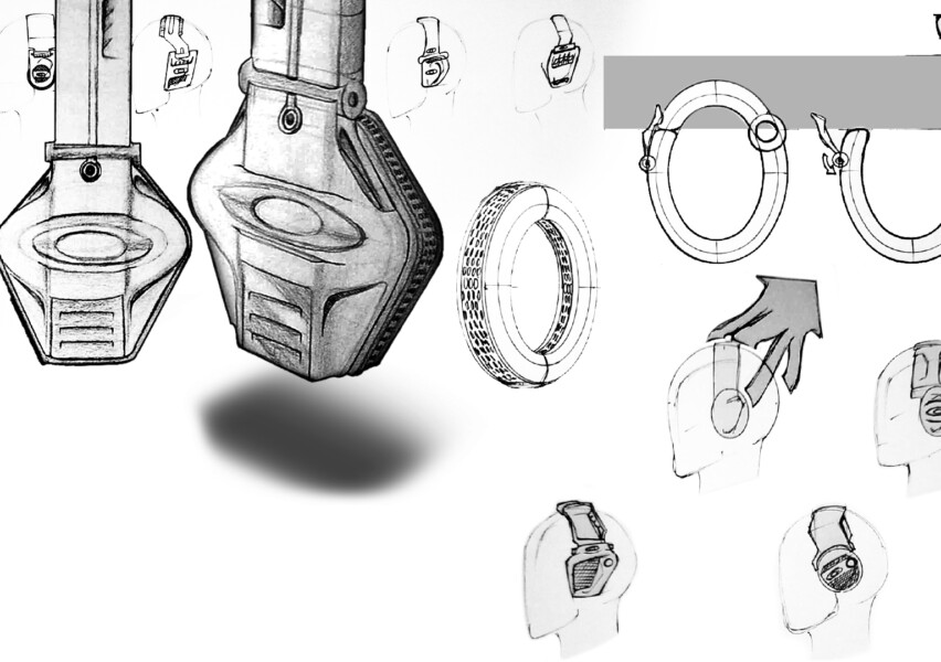 From thinking through solutions to form development, sketching is the fastest method of visualizing and sharing ideas.