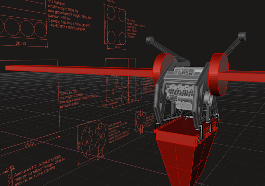 Electric VTOL multi-rotorcraft are successfully unlocking a new operational domain of flight that doesn't require traditional airports. However, they are still limited by batteries and range, so I opted to mate a hybrid powertrain and large fixed wings to overcome these existing challenges.