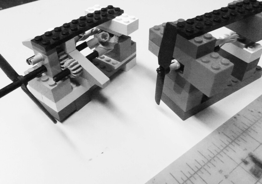 In order to efficiently explore early ideas, we used any available materials to test rapidly and empirically without going into quantitative analyses.